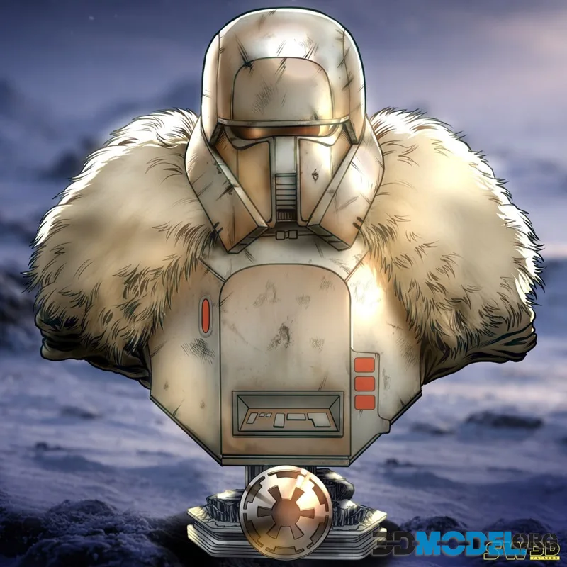 SW3D - Imperial Range Trooper Portrait Bust – Printable