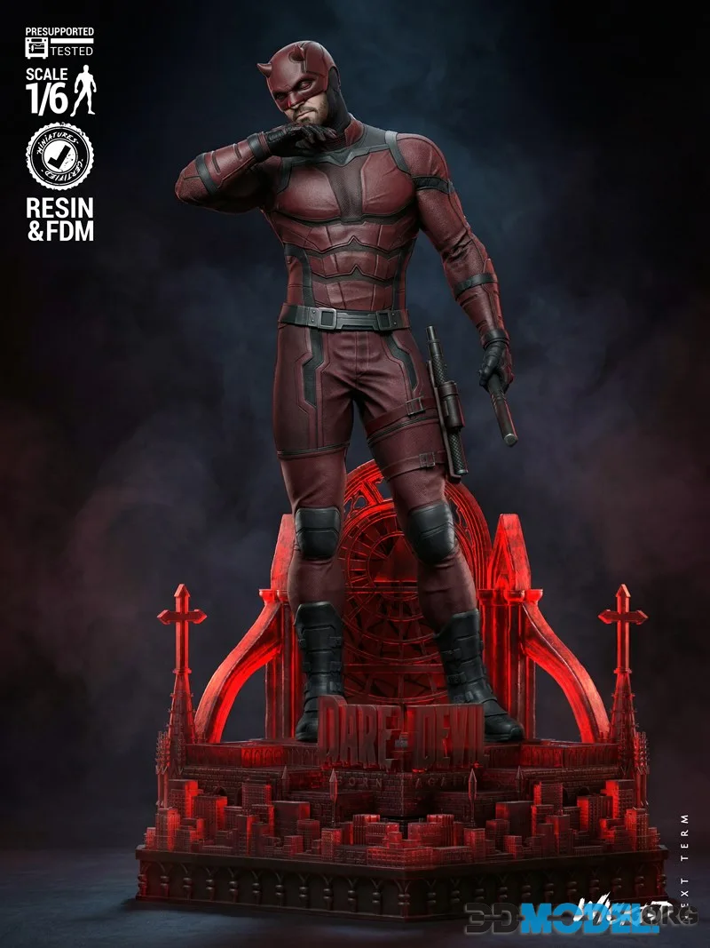 Wicked - Daredevil Sculpture – Printable
