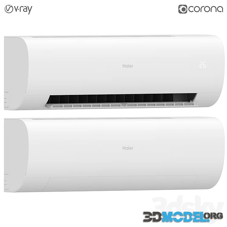 AIR CONDITIONER HAIER CORAL ON-OFF HSU-09HPL103 R3