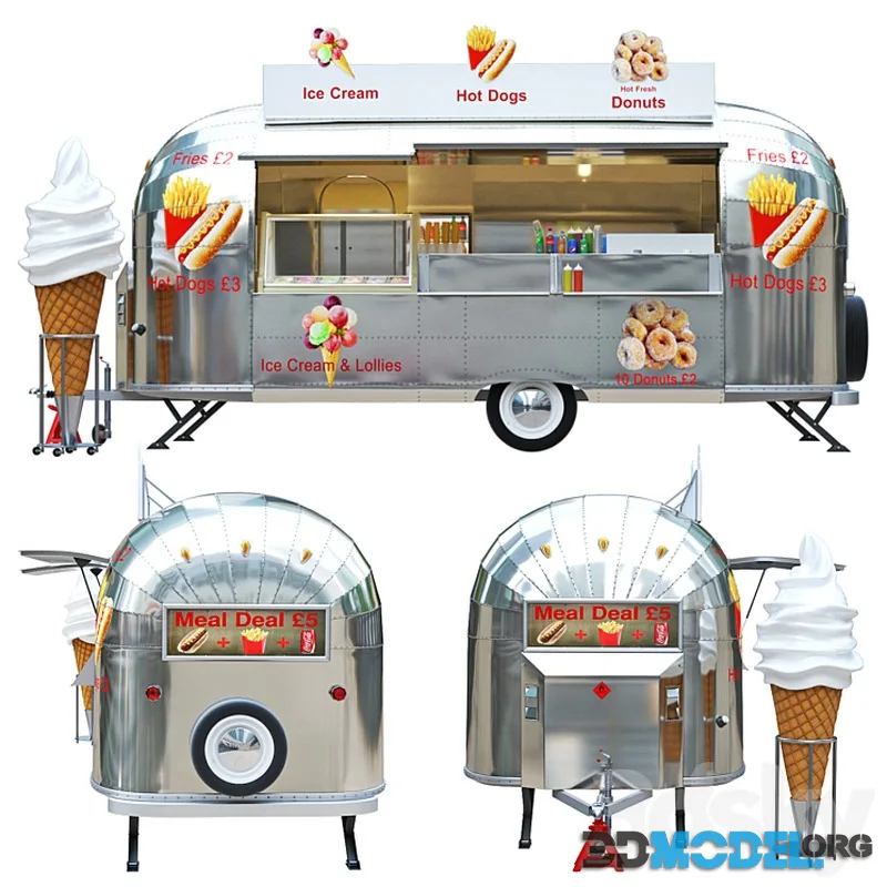 Airstream food truck