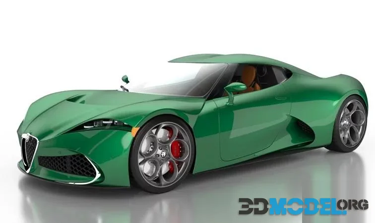 Alfa 6C – Concept Car (PBR)