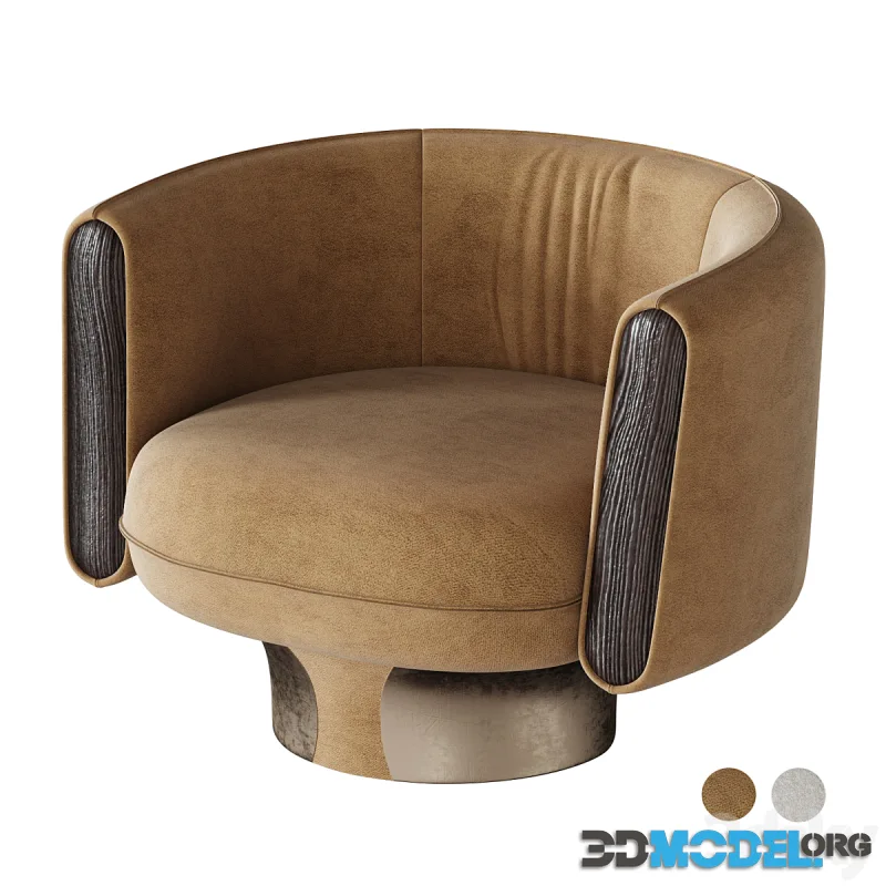 ARMCHAIR SUSPENCE ENNE (Designed by Maurizio Manzoni)