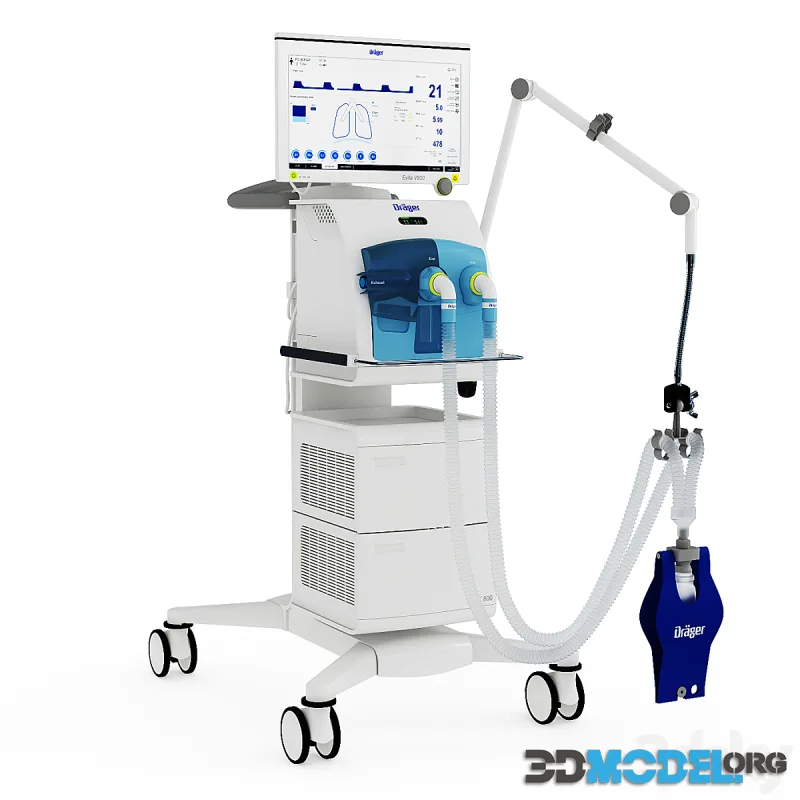 Artificial lung ventilator Drager Evita V800