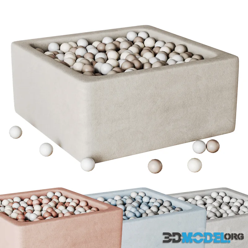 Baby ball pit Dry pool with balls