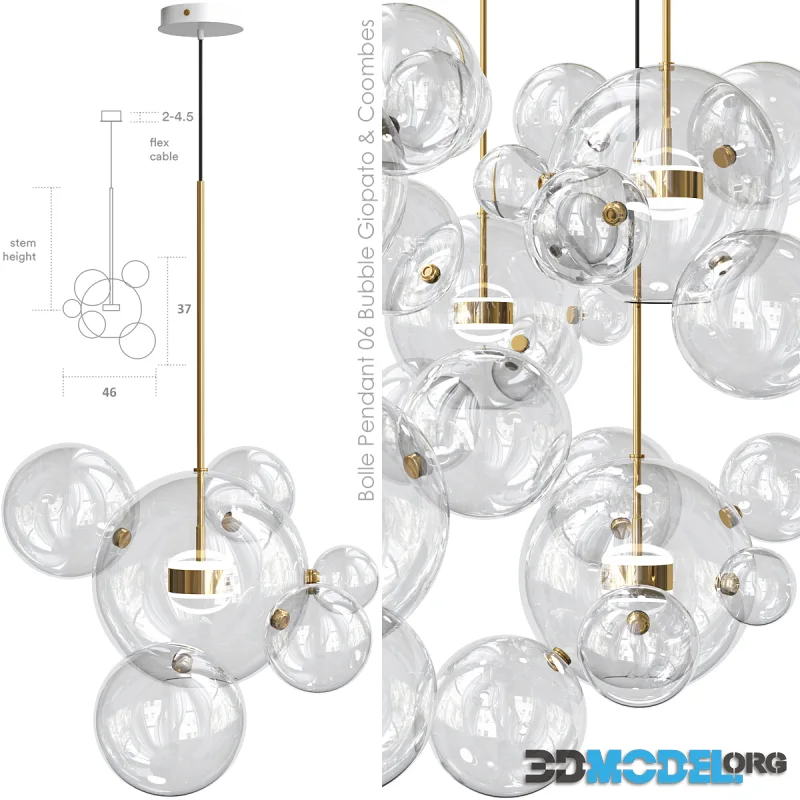 Bolle Pendant 06 Bubble
