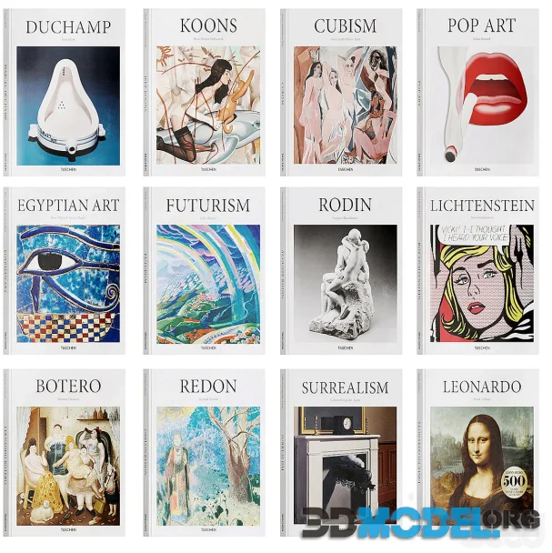 Books Set Basic Art Series by Taschen
