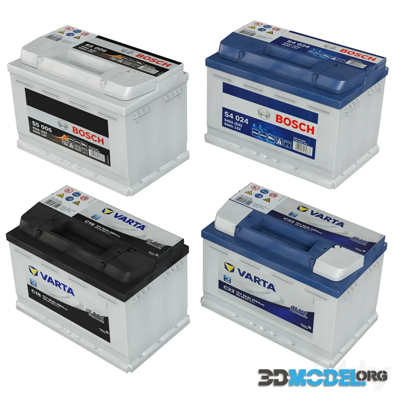 Car battery set (PBR)