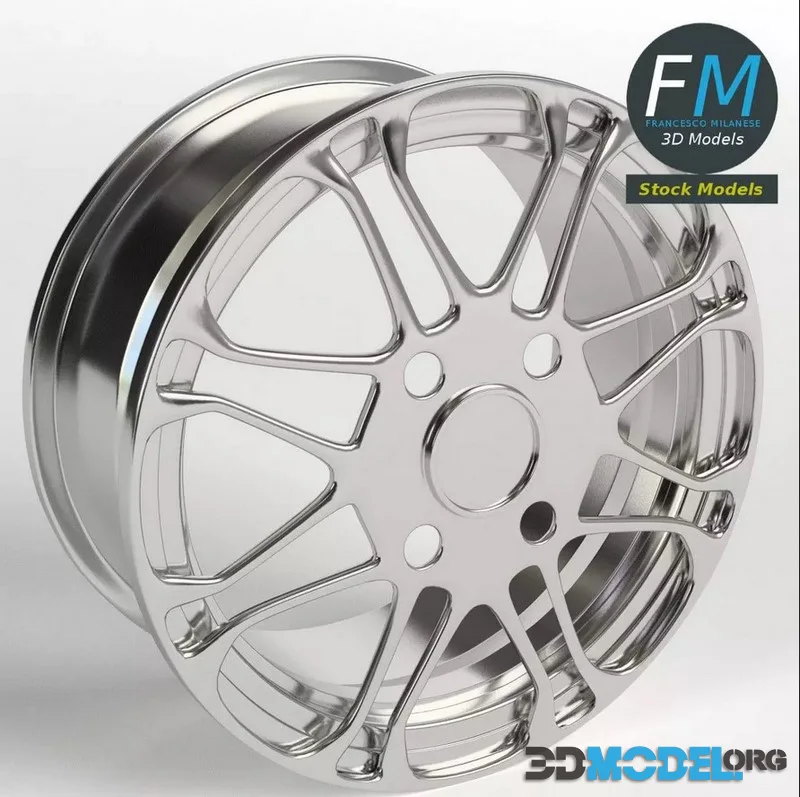 Car wheel rim (PBR)