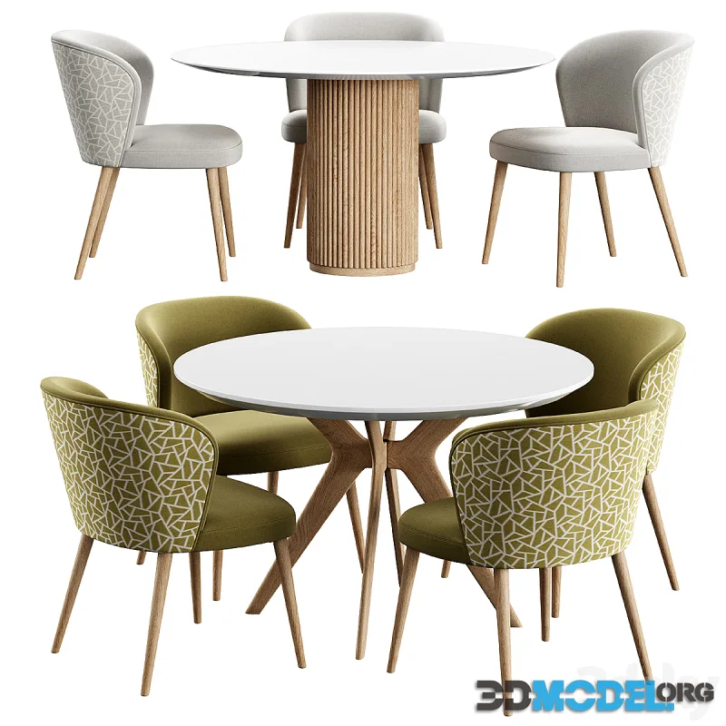 Chair Toby Konyshev PALAIS ROYAL Table Clark Table