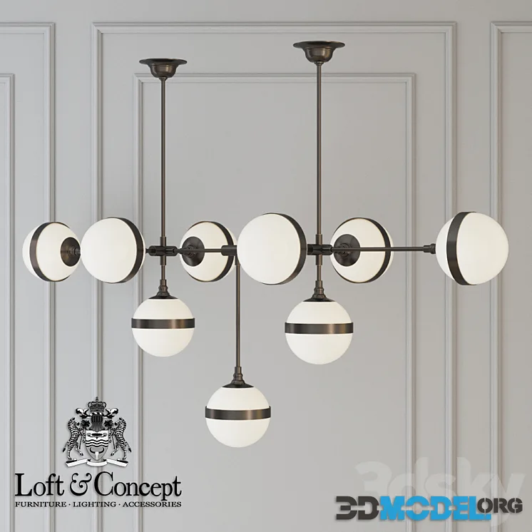 Chandelier Peggy futura suspension lamps hangar design