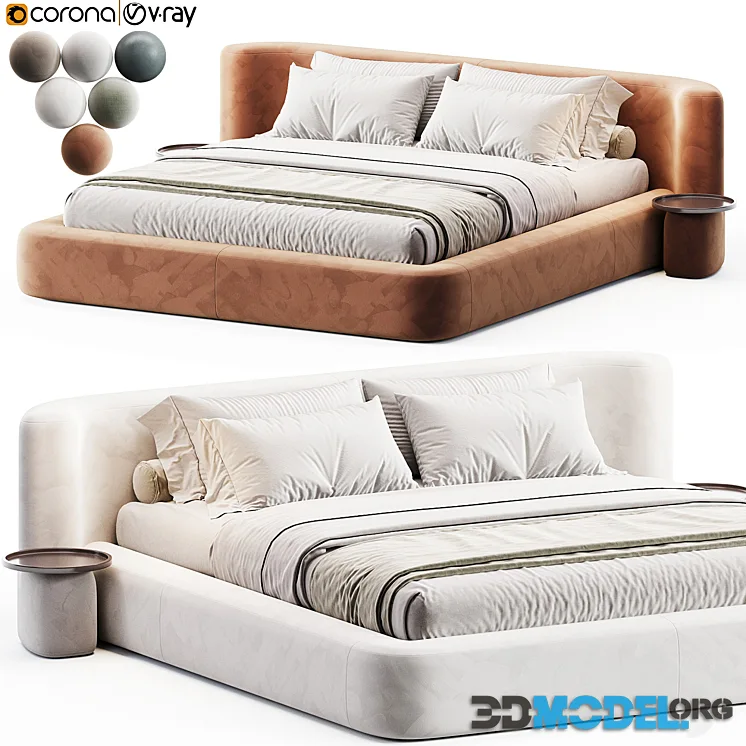 Clara Baxter Bed by Miliashop