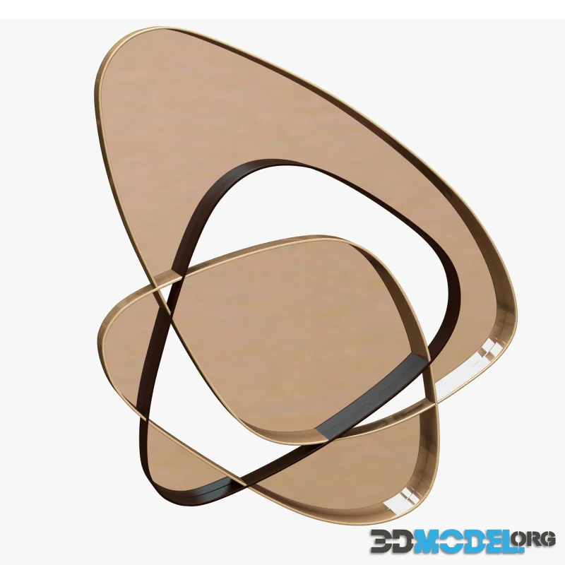 Clouds Bronze Mirror