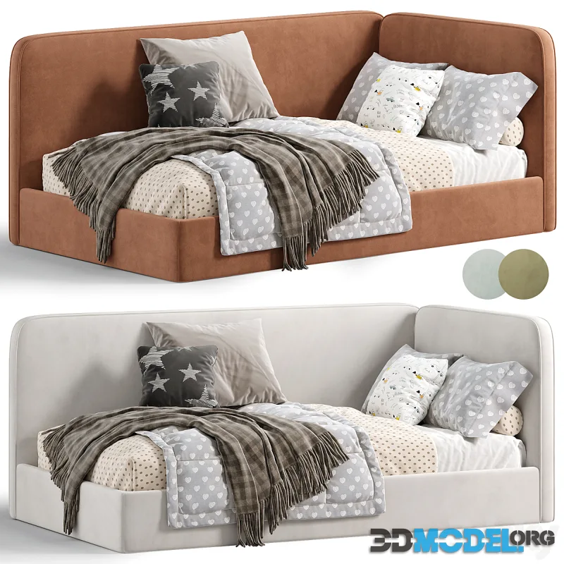 Corner bed Bruni kids