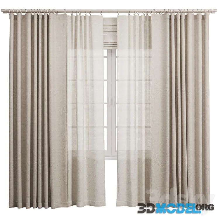 Curtain 71 Curtains flax