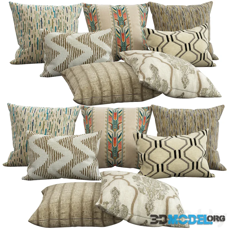 Decorative pillows, 45