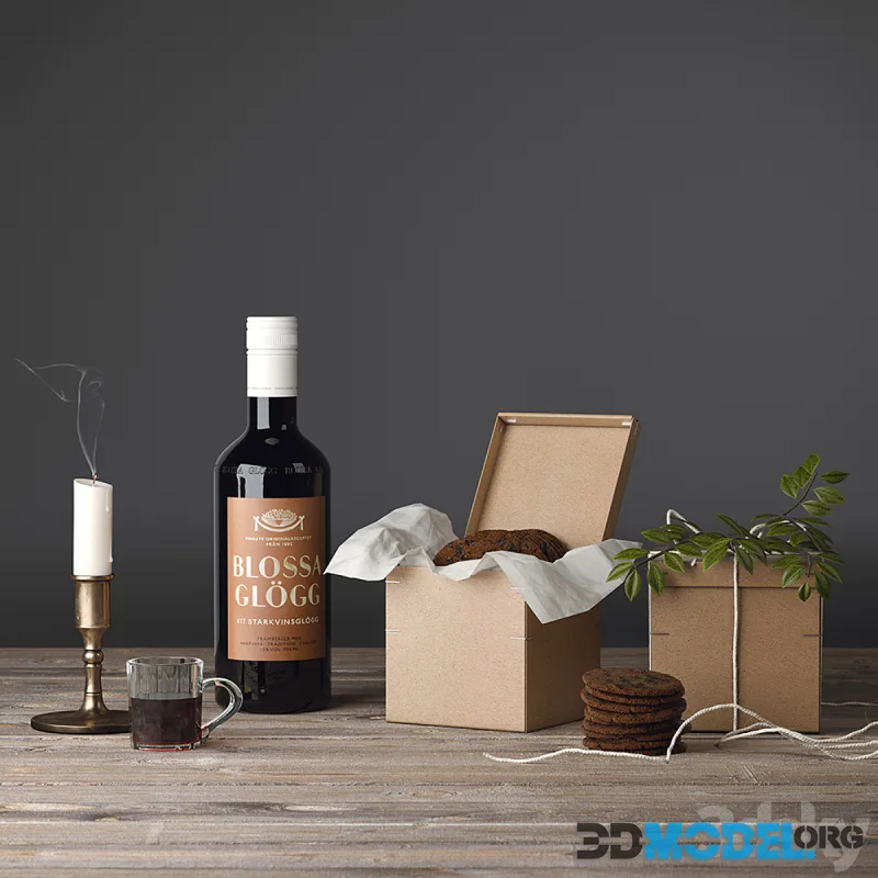Decorative set Blossa Glogg