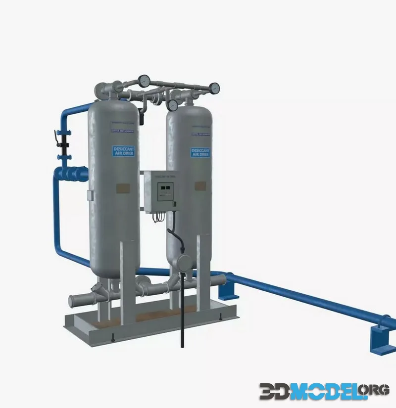 Desiccant air dryer