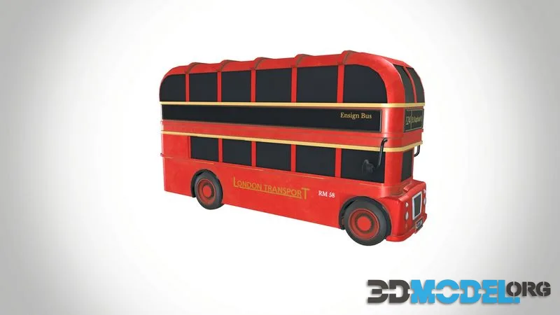 Double Decker Bus (PBR)