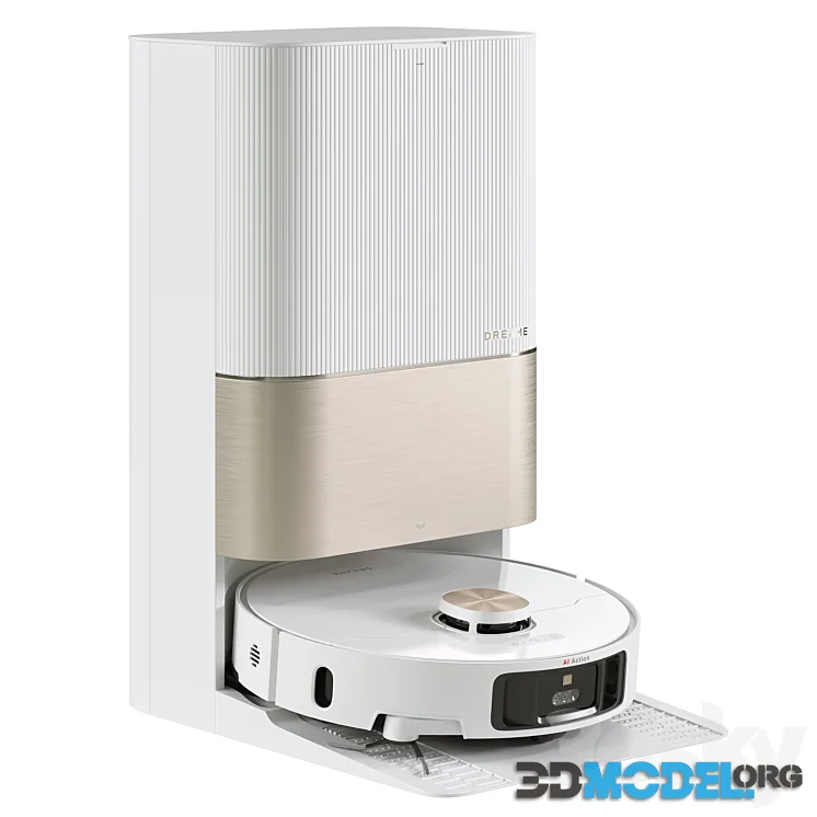 Dreame X40 Ultra Robot Vacuum Cleaner White