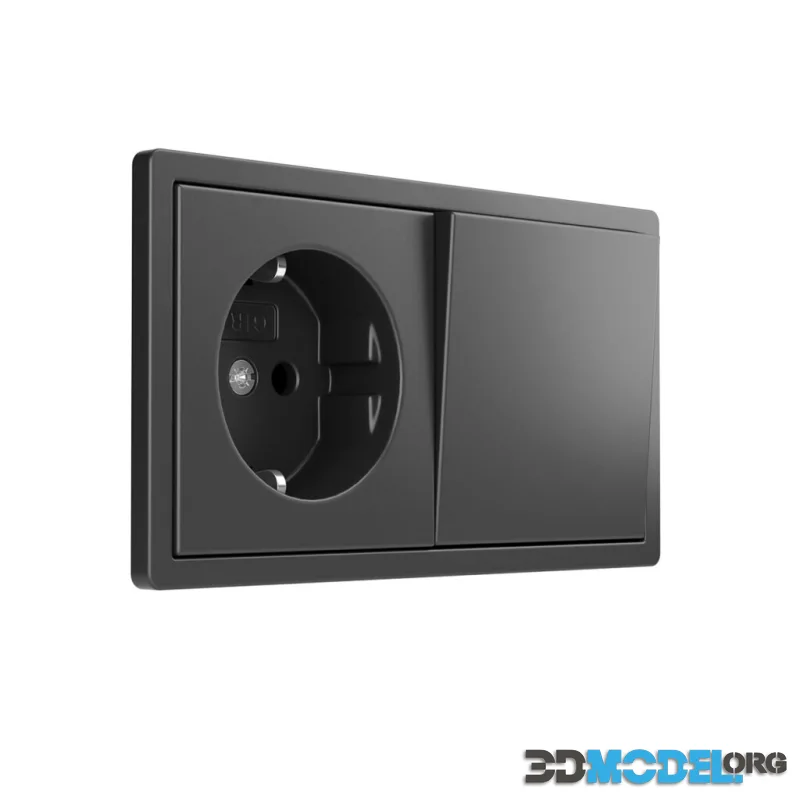 F100 Switches and Socket by Gira