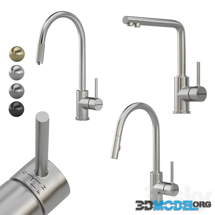 Faucet Omoikiri set 02