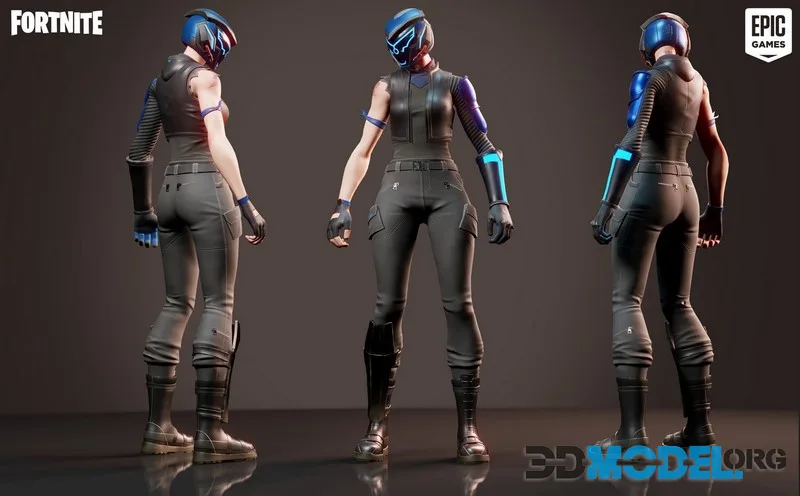 Fortnite Character free low-poly (PBR)
