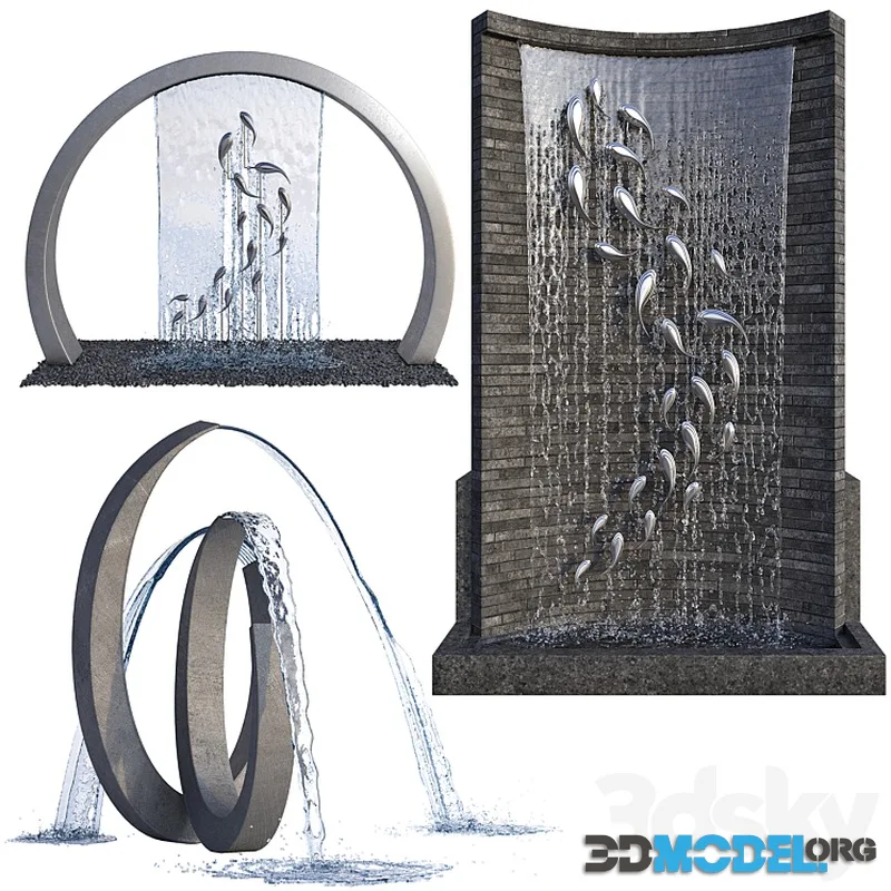 Foutain water set