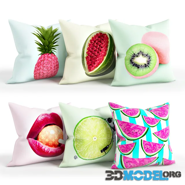 Fruit Pillow Set 001