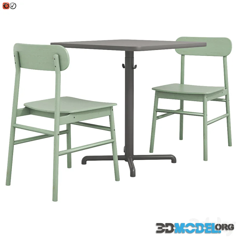 Furniture for cafe table and chair Ikea STENSELE RONNINGE 2