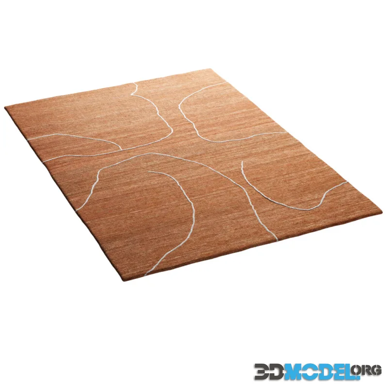Gesso Jute Rug by Ferm Living
