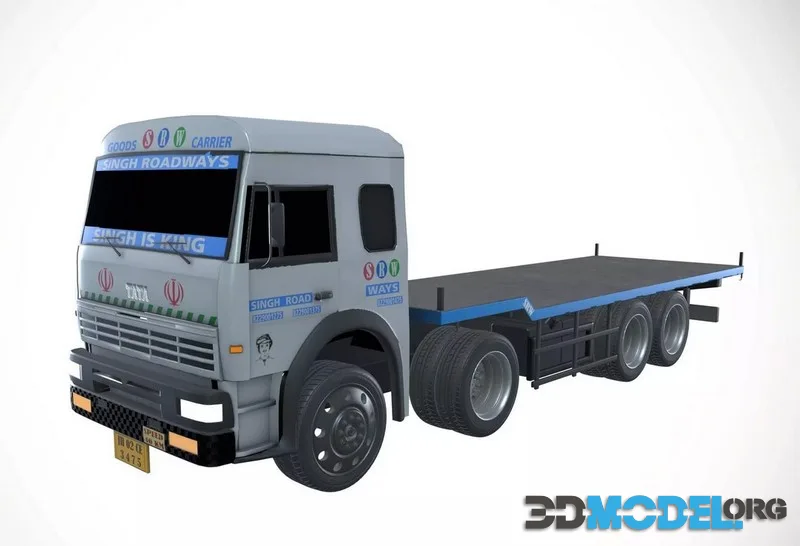 Goods Carrier Truck 2 (PBR)