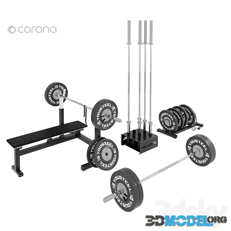 GYM set corona