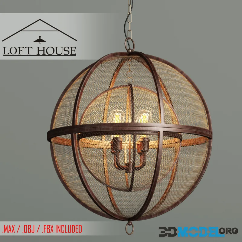 Hanging lamp LOFT HOUSE P-127