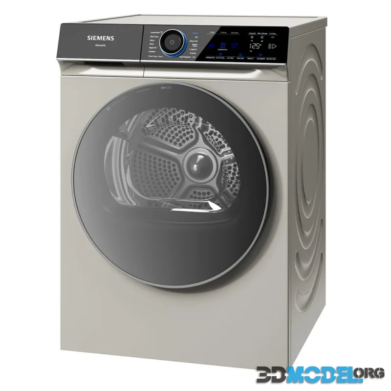 iQ700 Heat Pump Tumble Dryer Graphite by Siemens