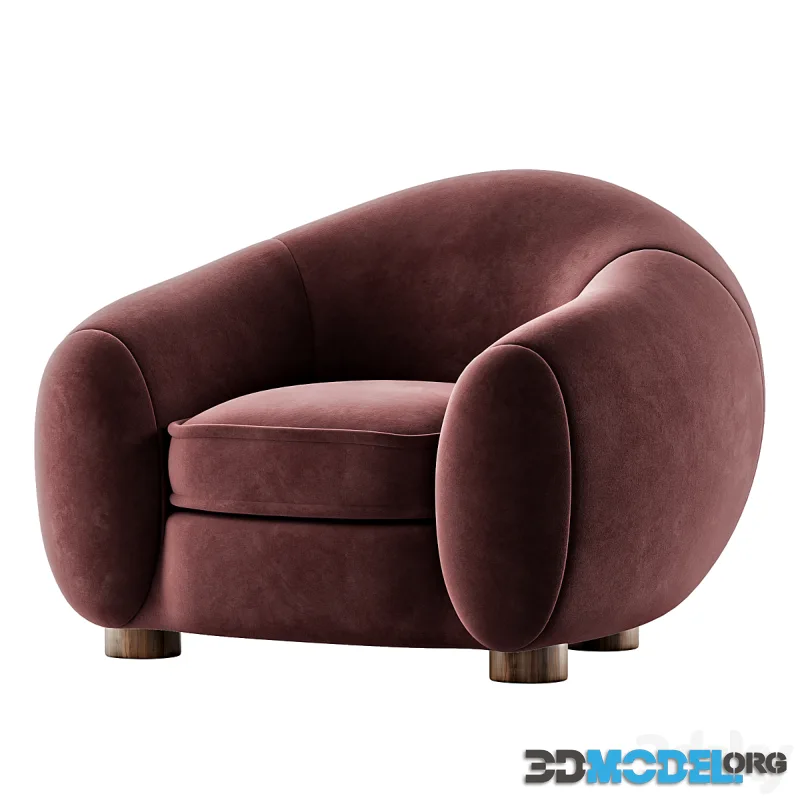 Jean Royer Ours Polaire Armachair (3 colors)