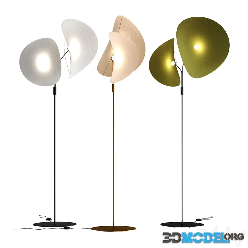 Manta Floor Lamp by bs living