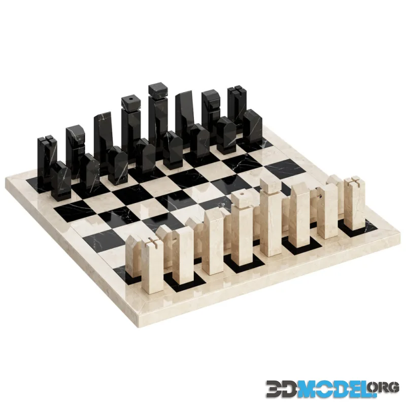 Marble Chess Set by Marble Co