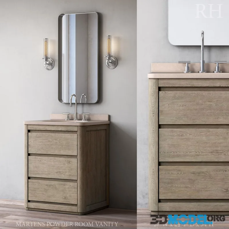 MARTENS POWDER ROOM VANITY