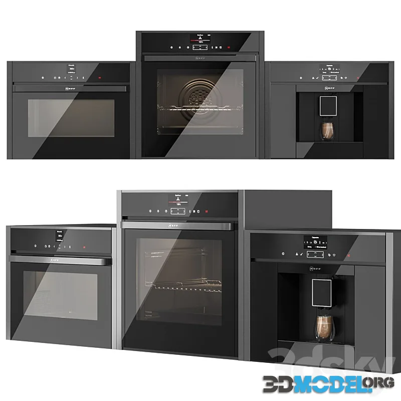 Neff set of kitchen appliances