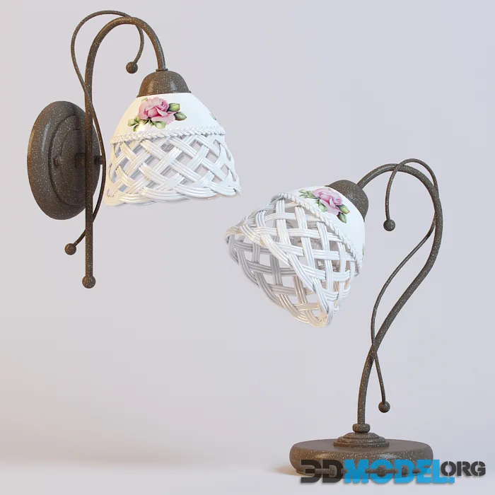 Odeon light 2560 1T and sconces Odeon light 2560 1W