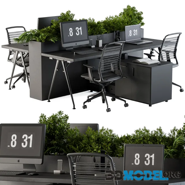 Office Furniture – employee Set 17