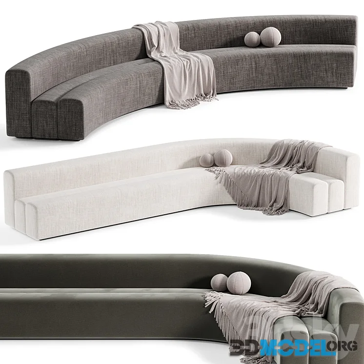 OSAKA Sectional leisure Sofa By La Cividina