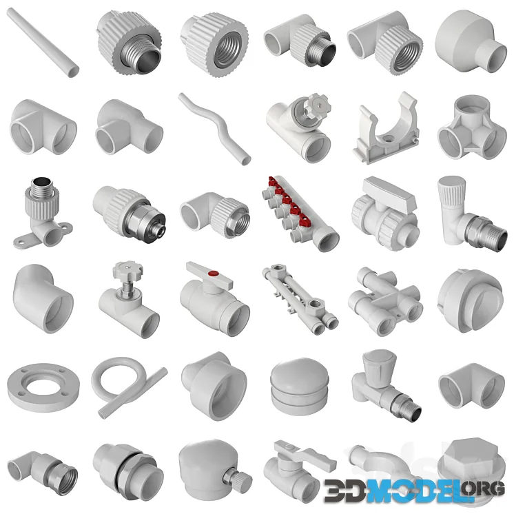 Plastic fittings Big n1