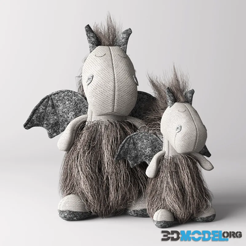 Plush dragon