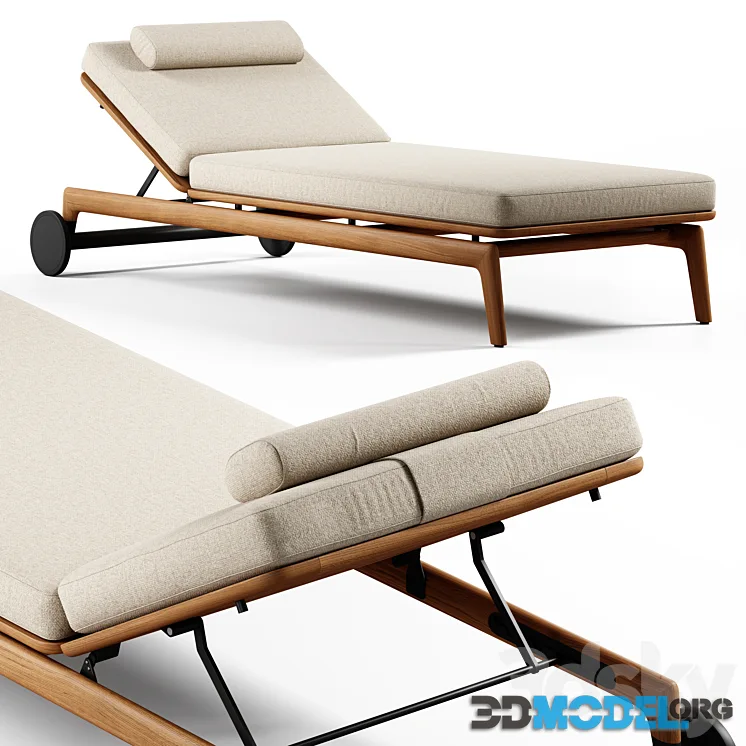 Poliform – Magnolia, Sun lounger by Emmanuel Gallina