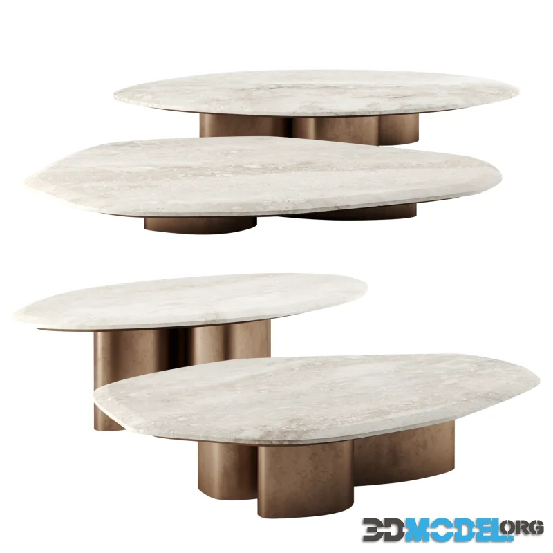 Ragali coffee tables by Roberto Cavalli Home