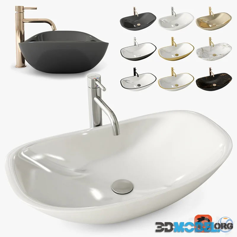 REA Royal desktop washbasin