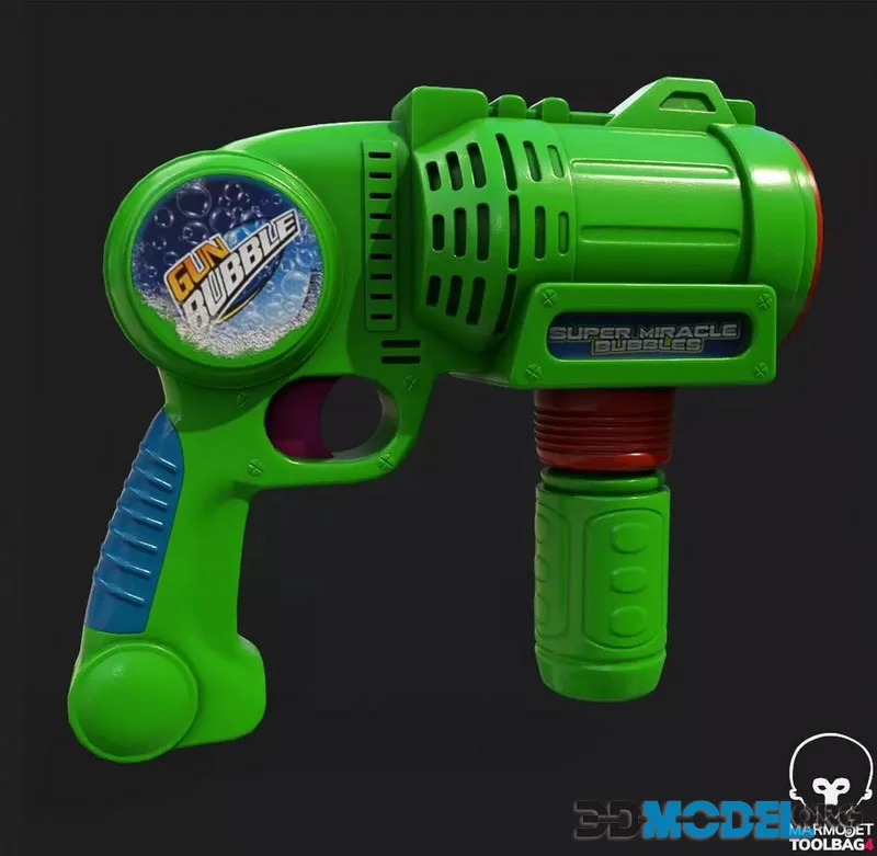 Realistic Bubble Gun (PBR)