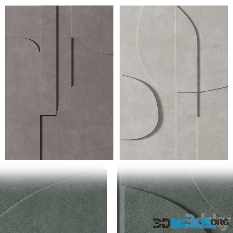 Relief 02 3d-panel