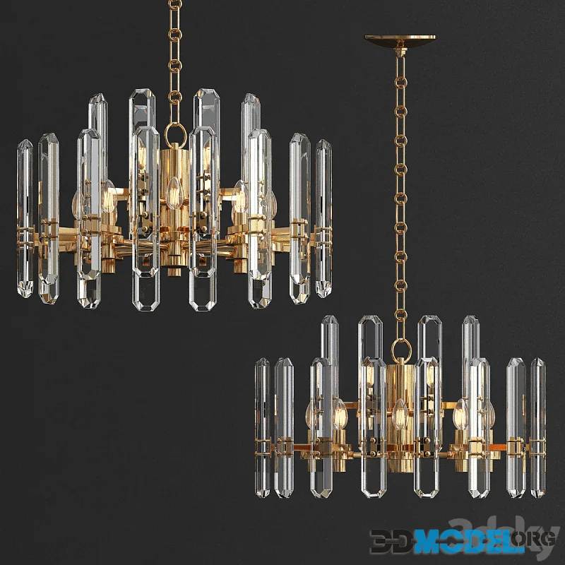 Restoration Hardware BOnnington Chandelier